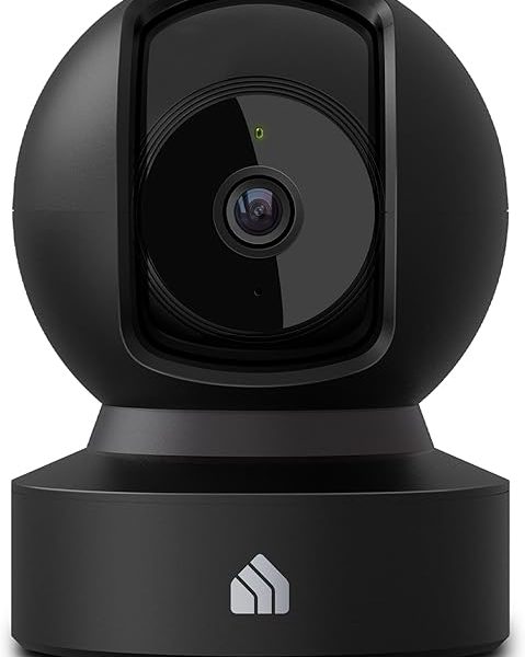 Kasa Smart Indoor Pan-Tilt Home Security Camera, 1080p HD Dog Camera w/Night Vision