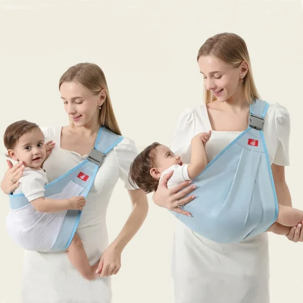 Newborn Baby Carrier Hands-Free Strap Baby Holding Artifact Front- Held Design for Easy Carrying Ideal for New Parents